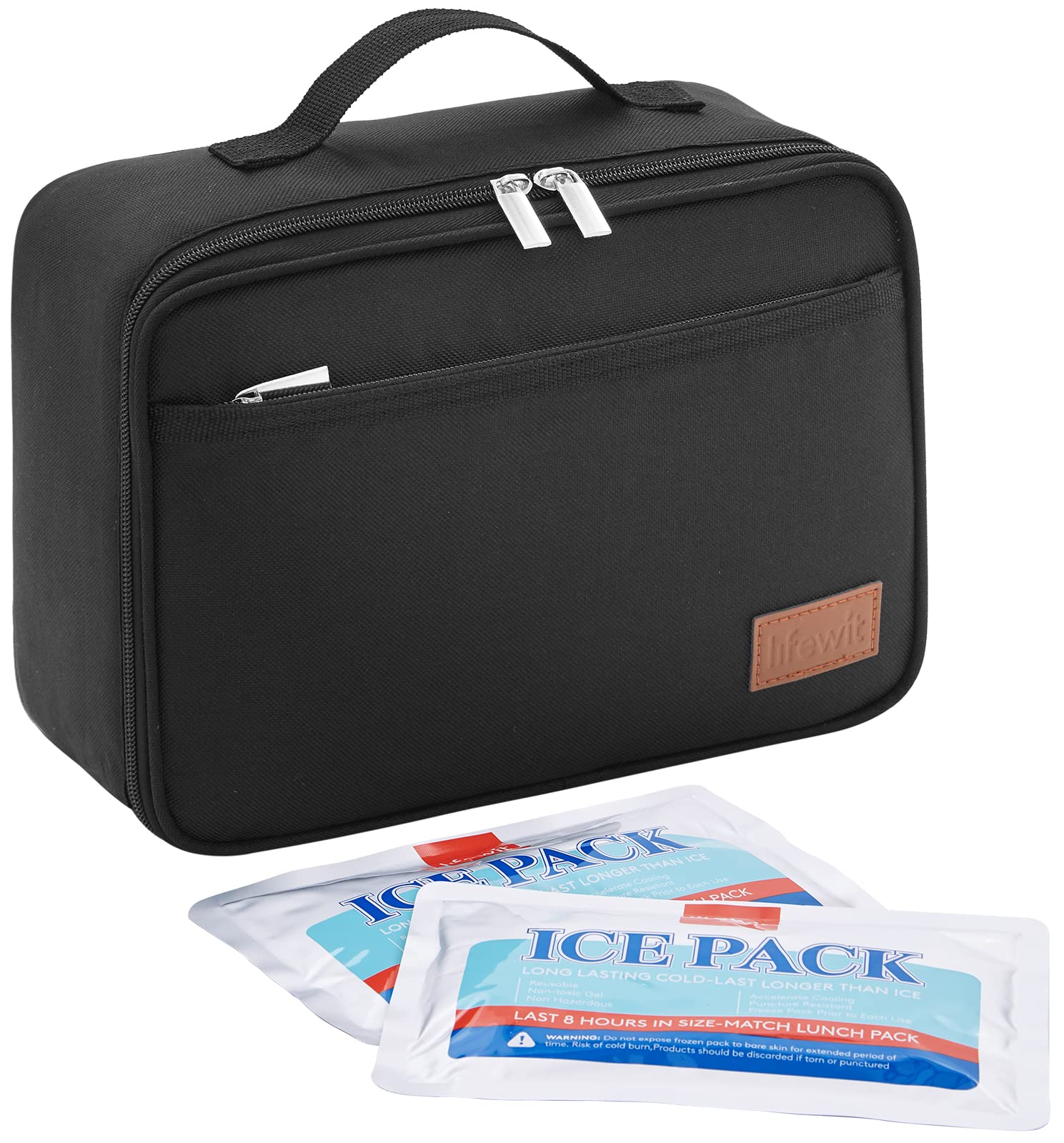 Lifewit Freezable Lunch Box front view highlighting compact 5L capacity