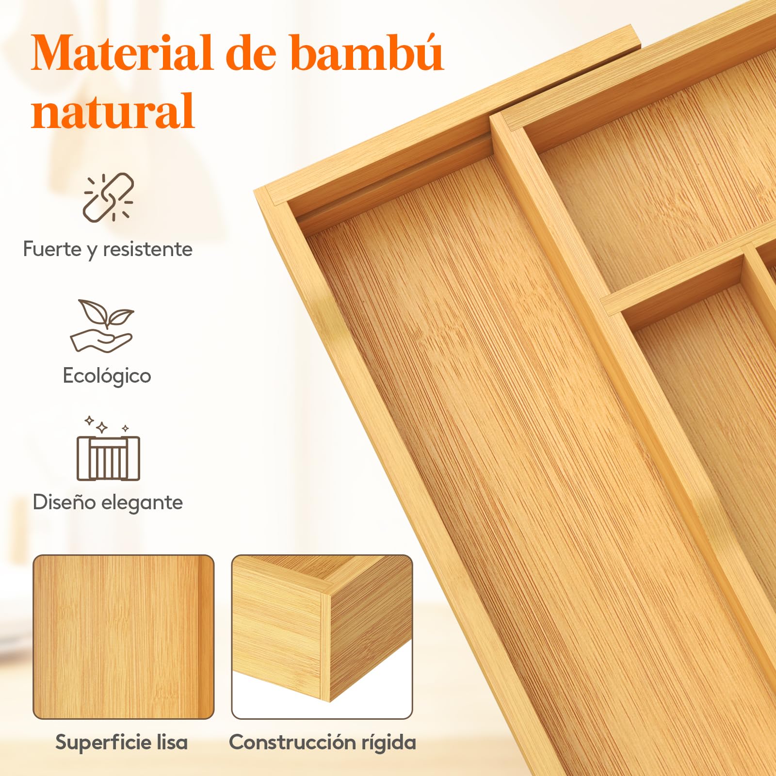 Lifewit folded drawer size compact for smaller drawers and easy storage