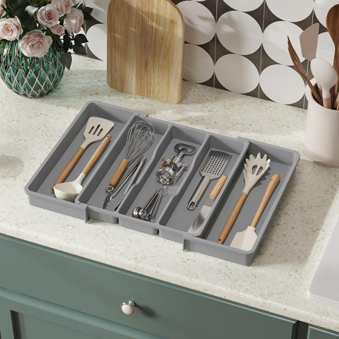 Lifewit gray finish complements modern kitchen decor