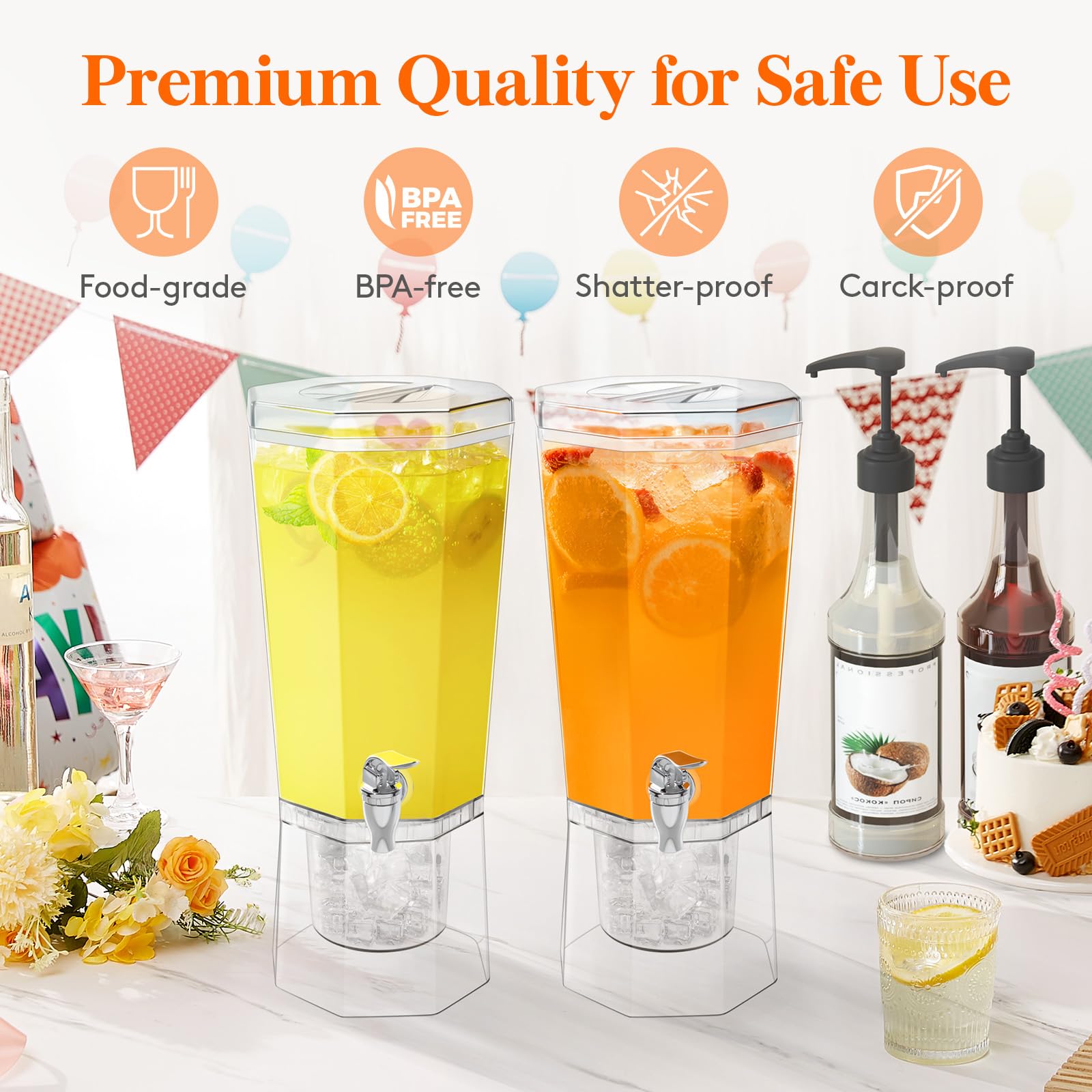 Lifewit detachable ice base provides extra cooling