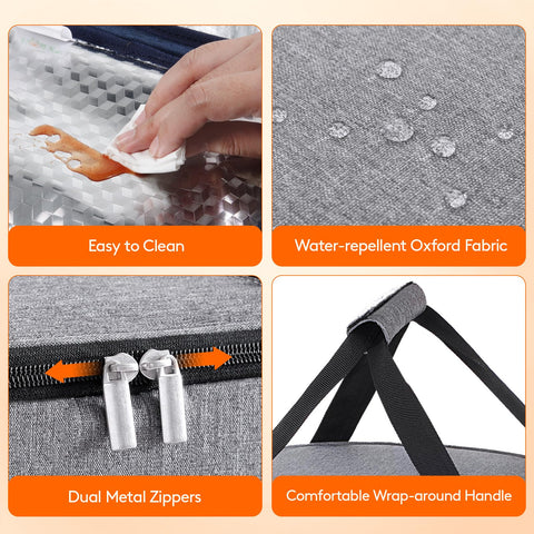 Lifewit interior pocket stores utensils and small accessories