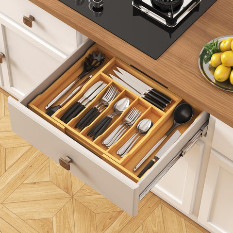 Lifewit keeps kitchen drawers tidy and utensils within reach