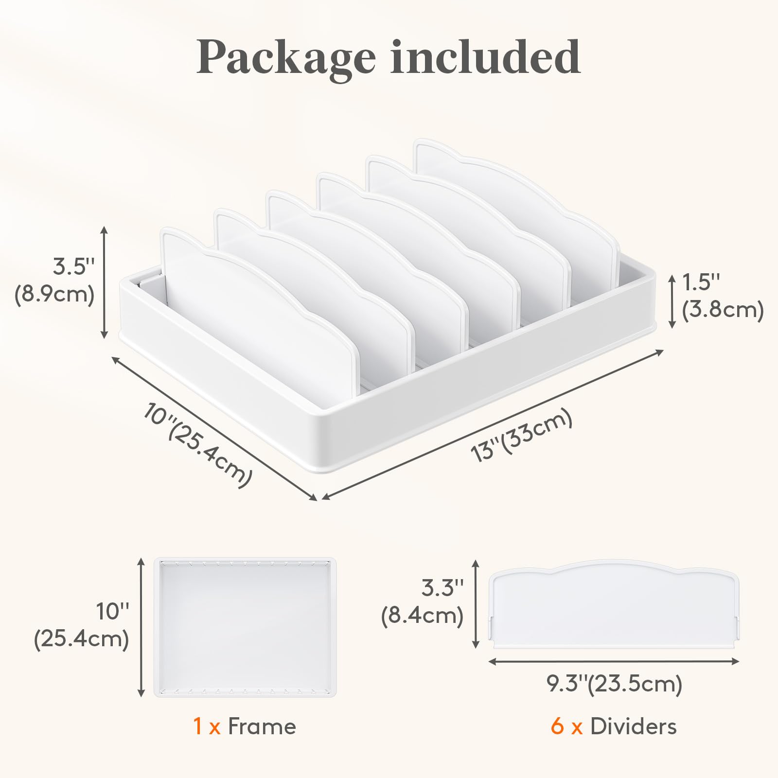 Lifewit lid-holder with seven compartments sorts lids, bowls, and plates efficiently.
