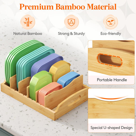 Lifewit medium size fits compact shelves for organized kitchen storage.