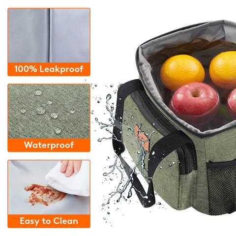Lifewit front pocket stores keys and earbuds neatly.