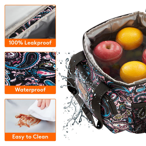 Lifewit removable shoulder strap offers comfortable hands-free carrying.