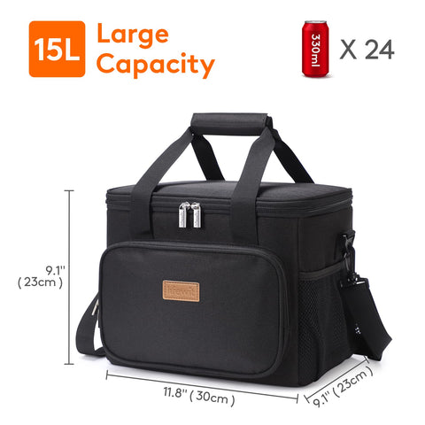 Lifewit lunch bag exterior with water-resistant fabric