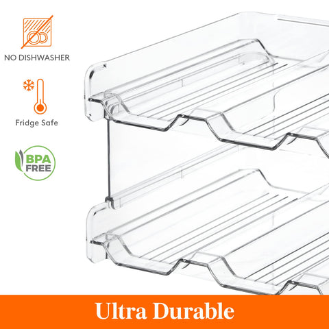 Lifewit patented interior design stabilizes bottles during storage.