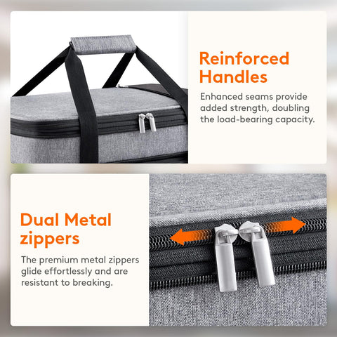 Lifewit portable bag with two handles for easy transport.