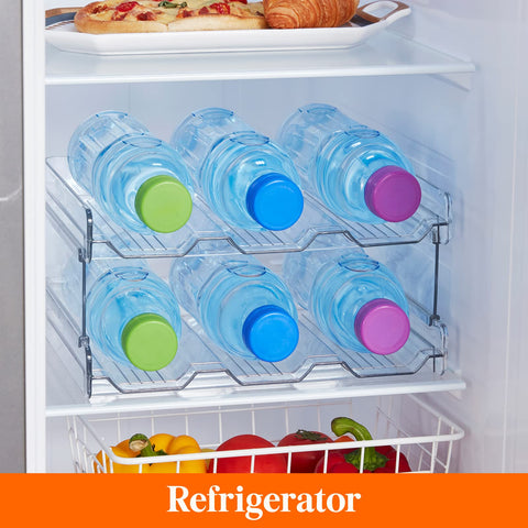 Lifewit Premium Shatterproof Plastic Bottle Organizer durable and easy to clean