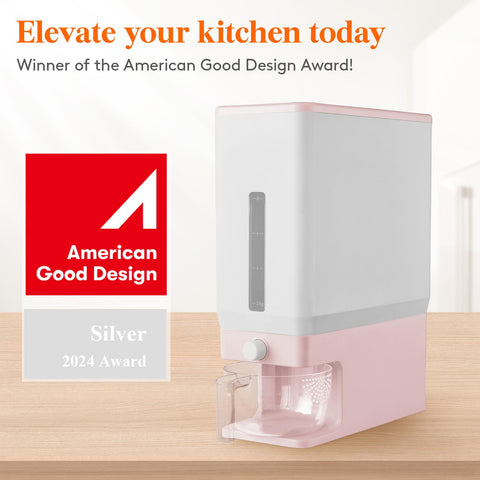 Lifewit airtight lid closeup highlighting sealed, odor-proof design for fresh grains.