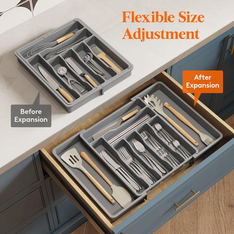 Lifewit buckle design ensures smooth sliding and stable partition positions.