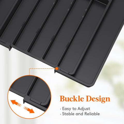 Lifewit compact when folded fits narrow drawers and expands to full capacity.