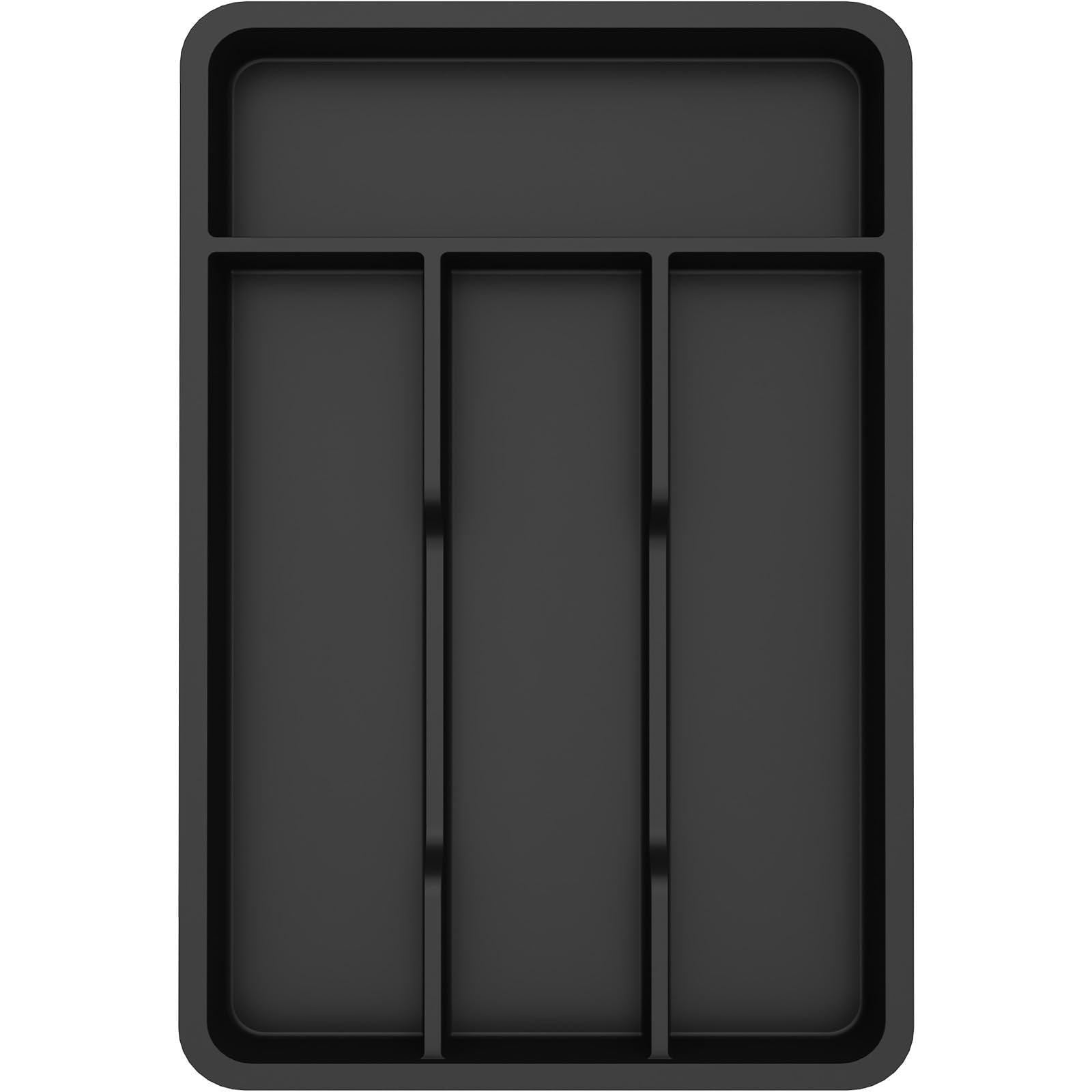 Lifewit silverware tray with four compartments keeps cutlery organized and accessible