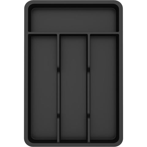 Lifewit silverware tray with four compartments keeps cutlery organized and accessible