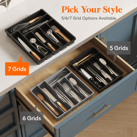 Lifewit tray stands up to daily use with durable plastic.