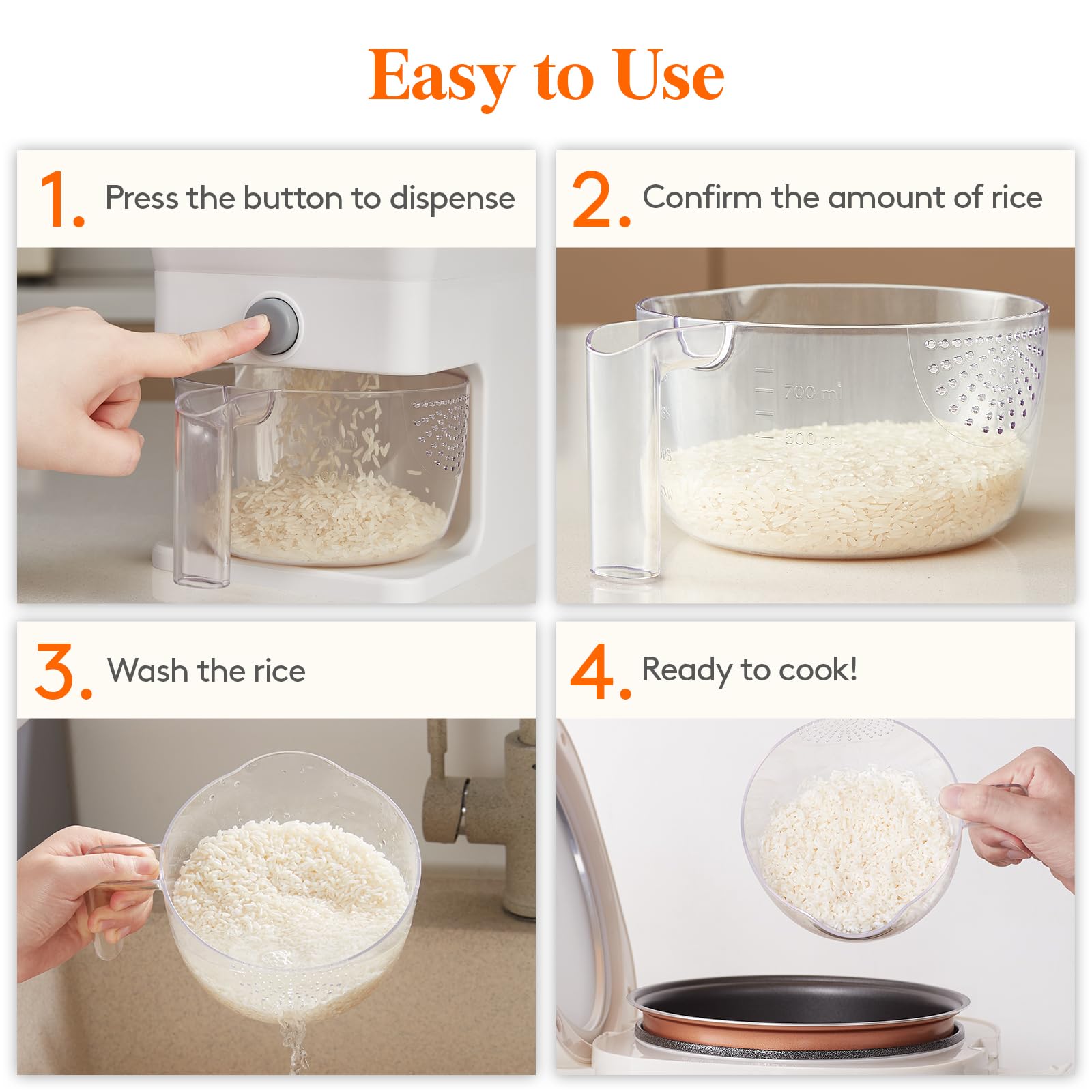 Lifewit compact design adds style while saving kitchen space.