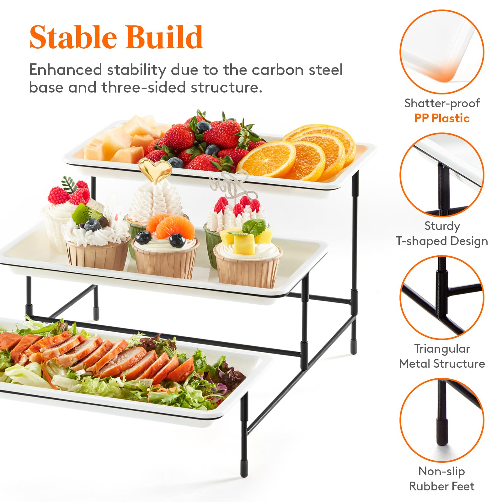 Stacked Lifewit trays demonstrate compact storage when not in use.