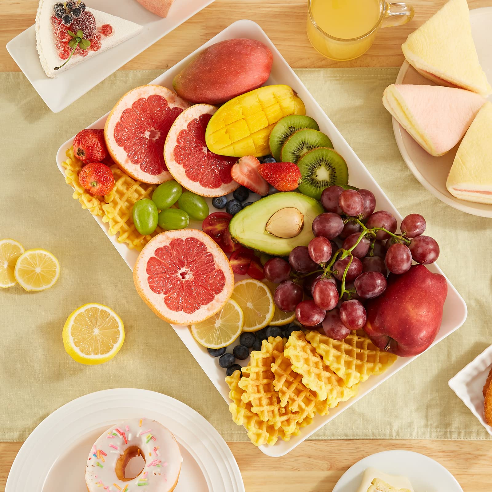 Lifewit multi-purpose tray suitable for crafts, drinks, and picnics