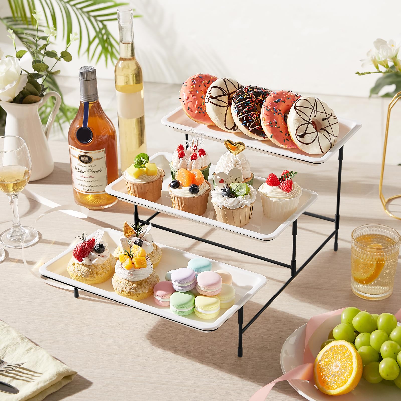 Lifewit collapsible stand with non-slip feet for a stable display.