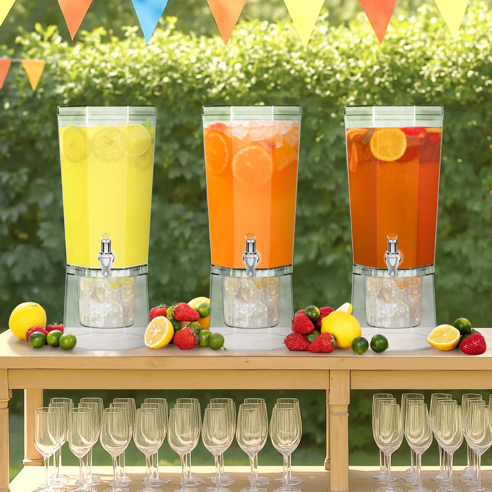 Lifewit two-pack dispensers for gatherings