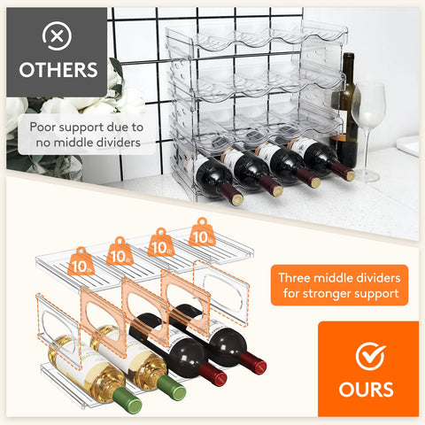Lifewit patented-design rack adds stylish storage to kitchen or bar
