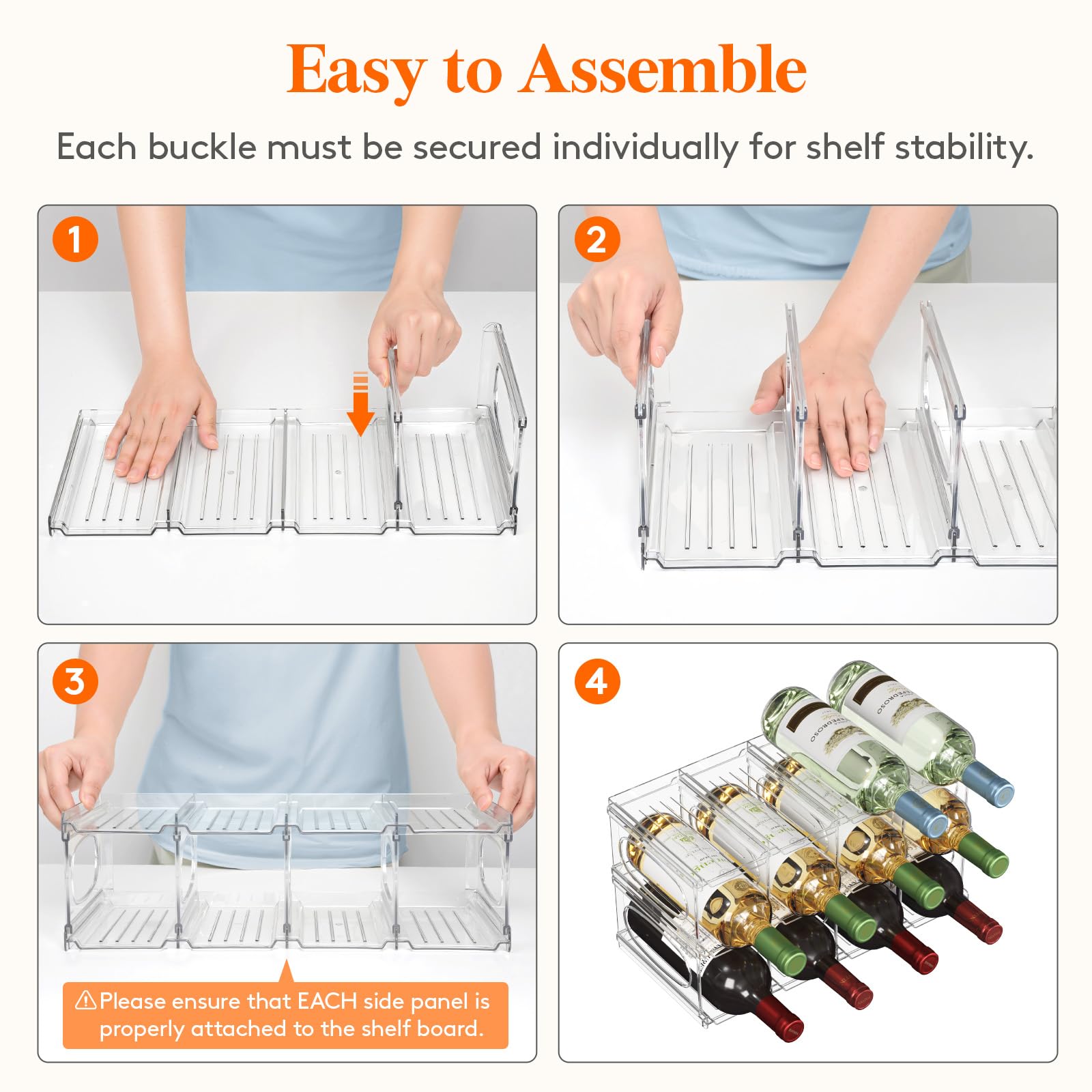 Lifewit durable shatterproof plastic for daily use.