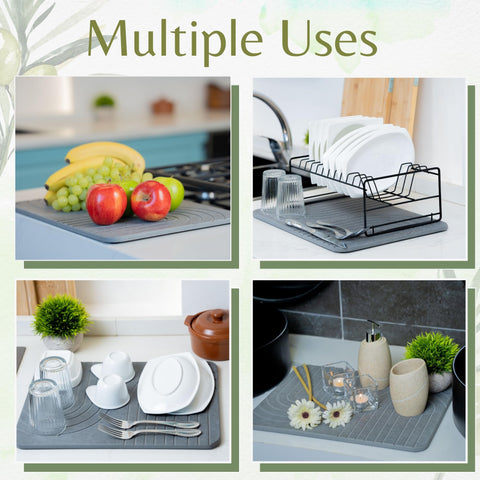 LIFSEZY diatomaceous earth mat highlights natural, durable construction for daily use.