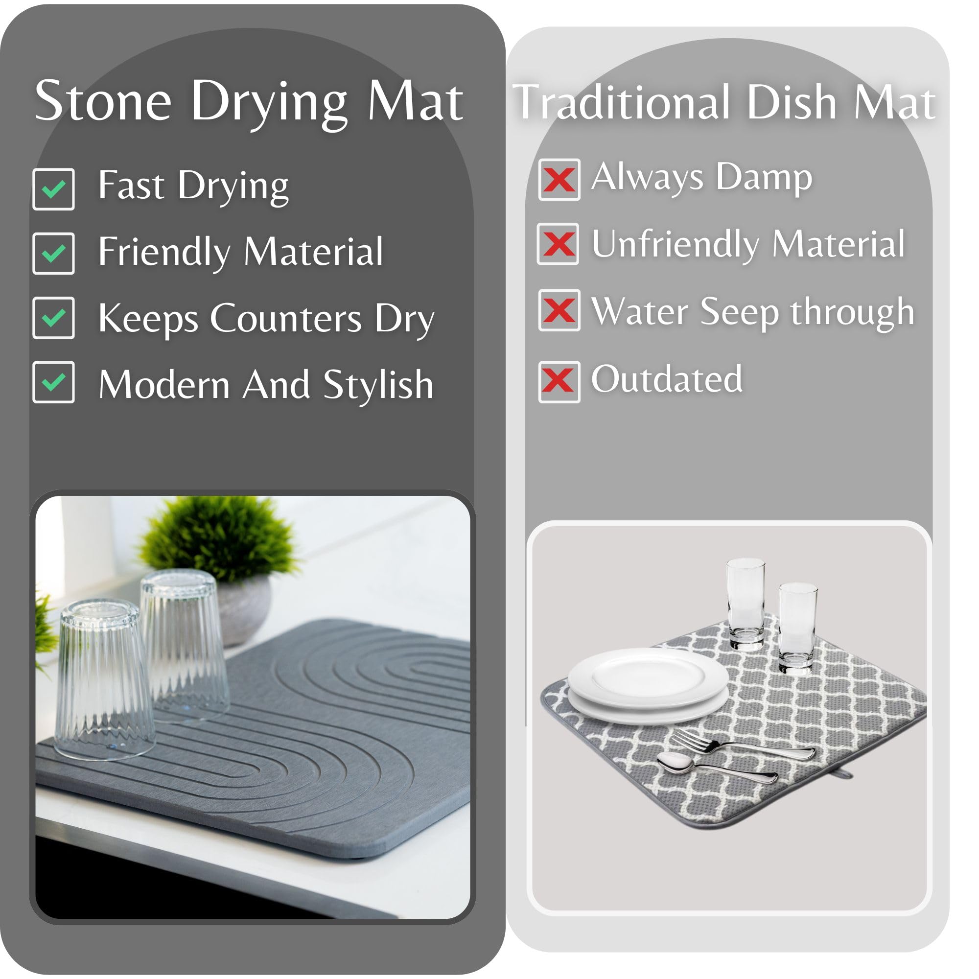 LIFSEZY compact design fits small counters without cluttering space.