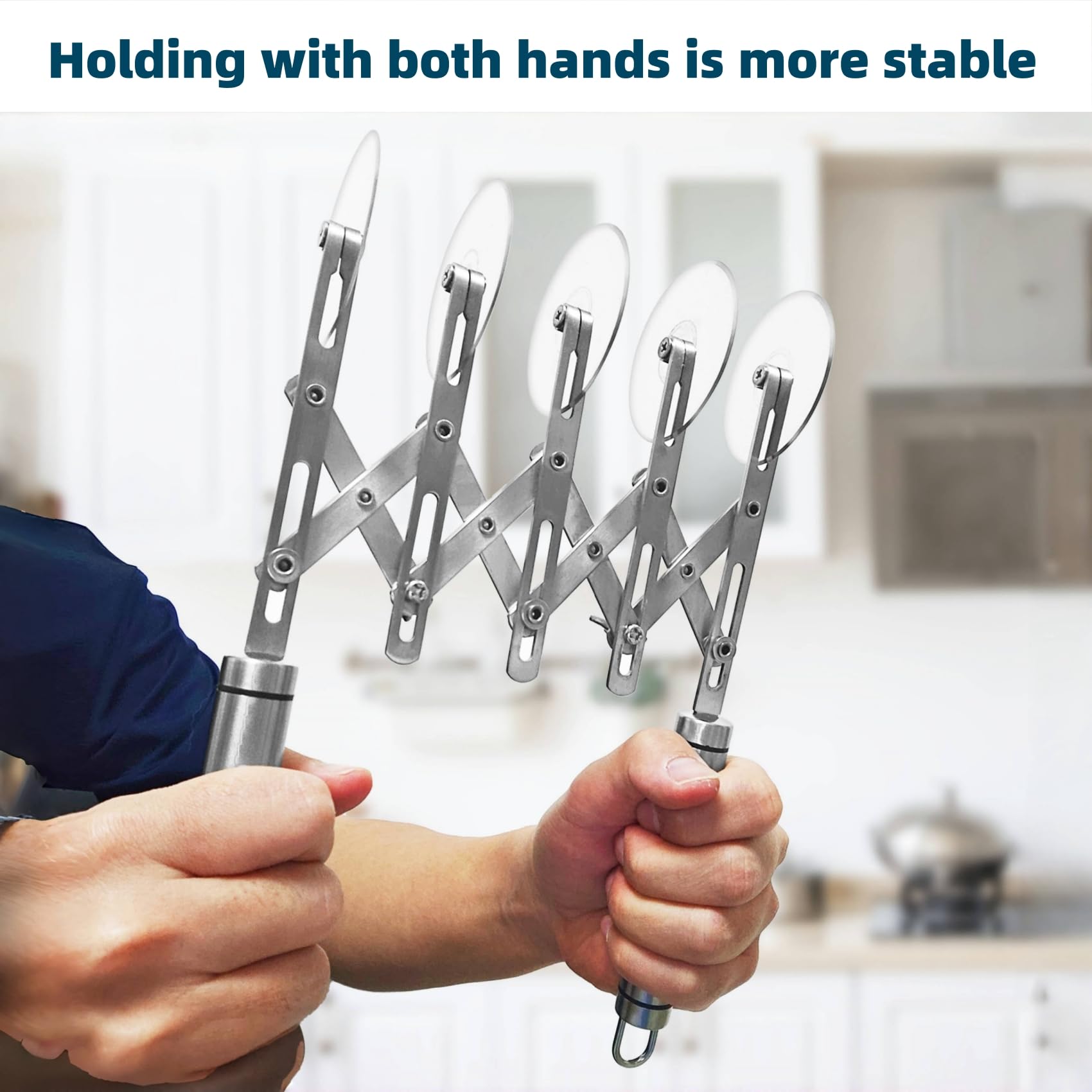Lihengkong 304 stainless steel dough cutter resists rust for repeated use.