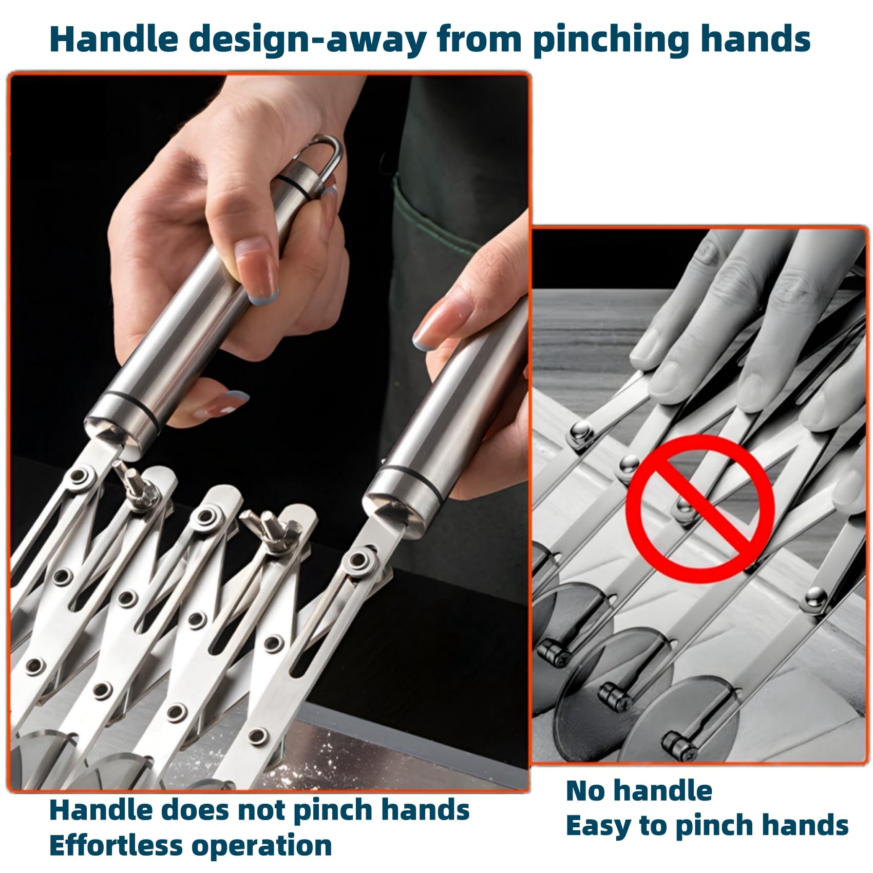 Lihengkong pie crust and brownie cutter tool supports versatile baking tasks.