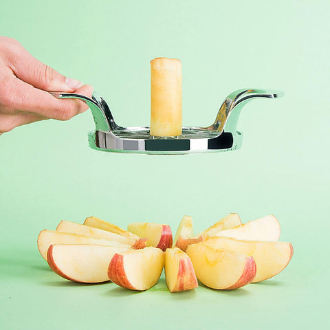 LIIGEMI Apple Slicer inner diameter 4.1 inches for generous cores.