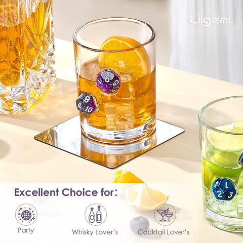 LIIGEMI glass handcrafted from lead-free material for a clean, safe feel