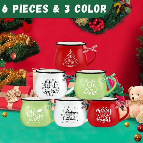 LIKAJON stackable mugs showing space-saving design