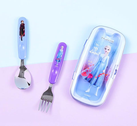 Lilfant compact flatware set helps kids learn independent table manners.