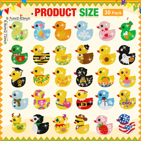Liliaafar duck diamond art for fridge collection adds whimsy to spaces