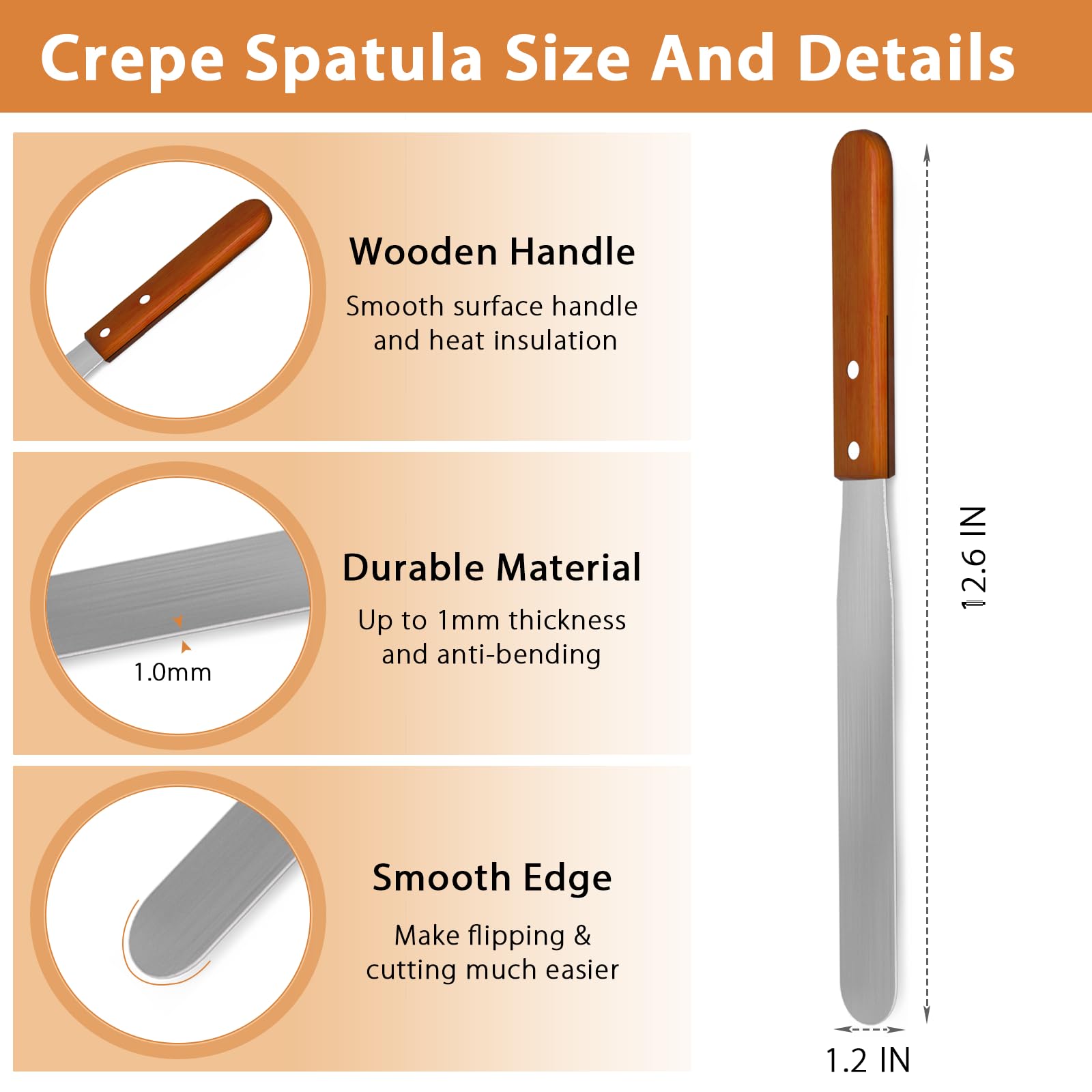 Lilithye metal close-up shows durable stainless steel construction for everyday kitchen use.