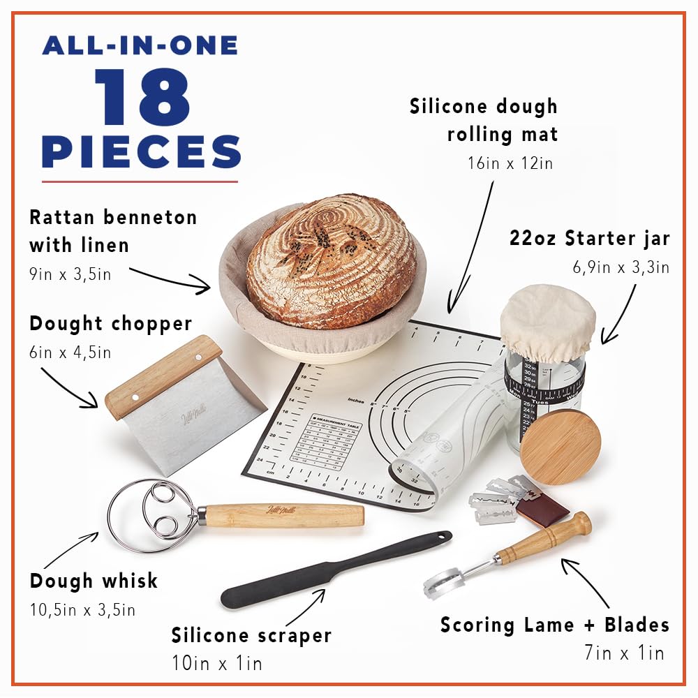 Lillinello bamboo-lid with jar keeps contents clean and accessible.
