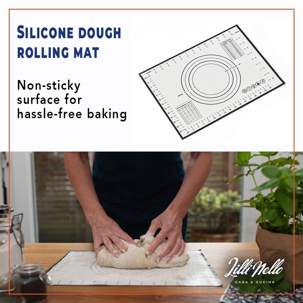 Lillinello sourdough-scorer-lame-blades allow precise scoring marks.