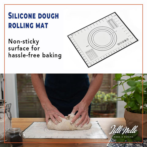 Lillinello sourdough-scorer-lame-blades allow precise scoring marks.