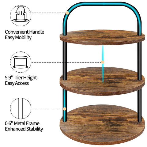 Lilybud quick-assembly cupcake stand enables fast event prep