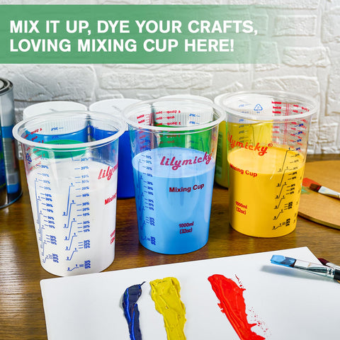 Lilymicky studio-ready cups suit DIY and small-batch workspaces.
