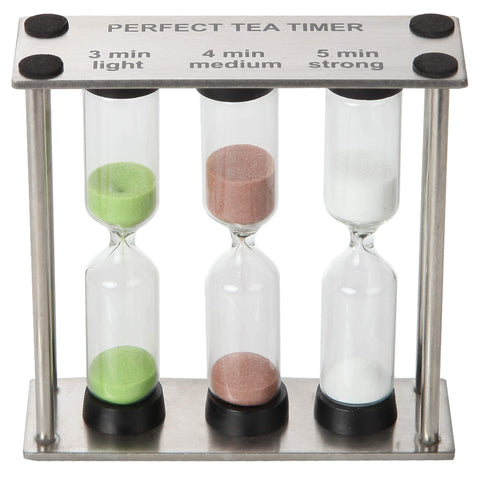 Lily's Home 5-minute hourglass for richer black teas.
