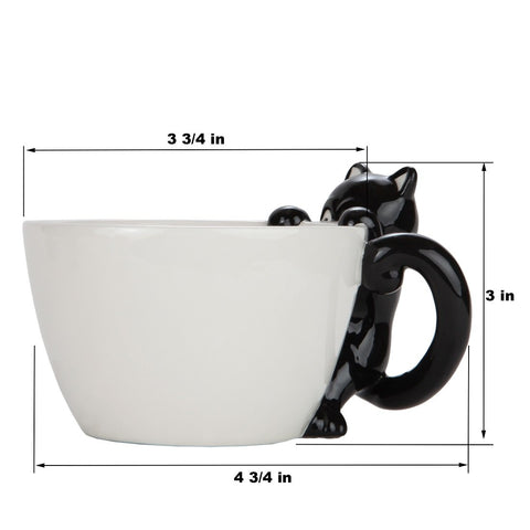 Lily's Home cute cat mug makes a charming gift for cat lovers.