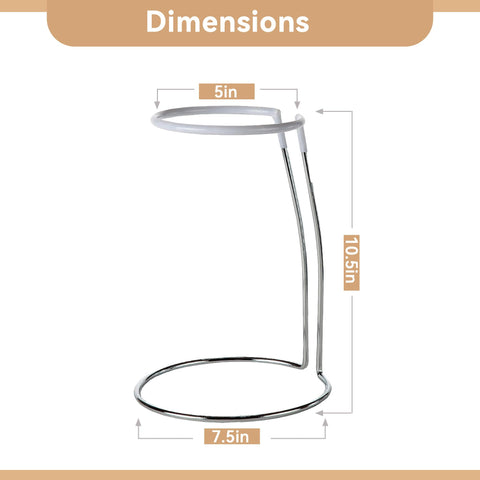 Lily's Home countertop-friendly-stand fits neatly on any kitchen surface.