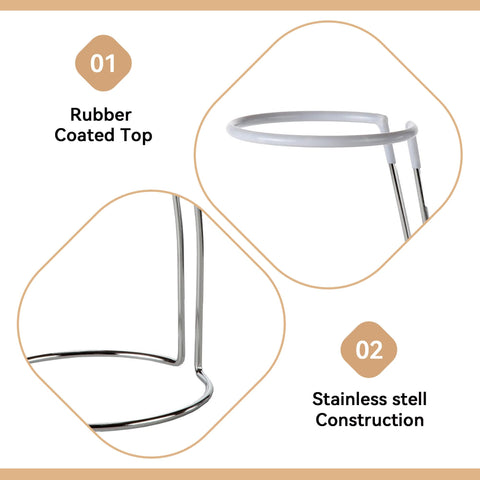 Lily's Home spot-free-drying prevents water marks on glassware.