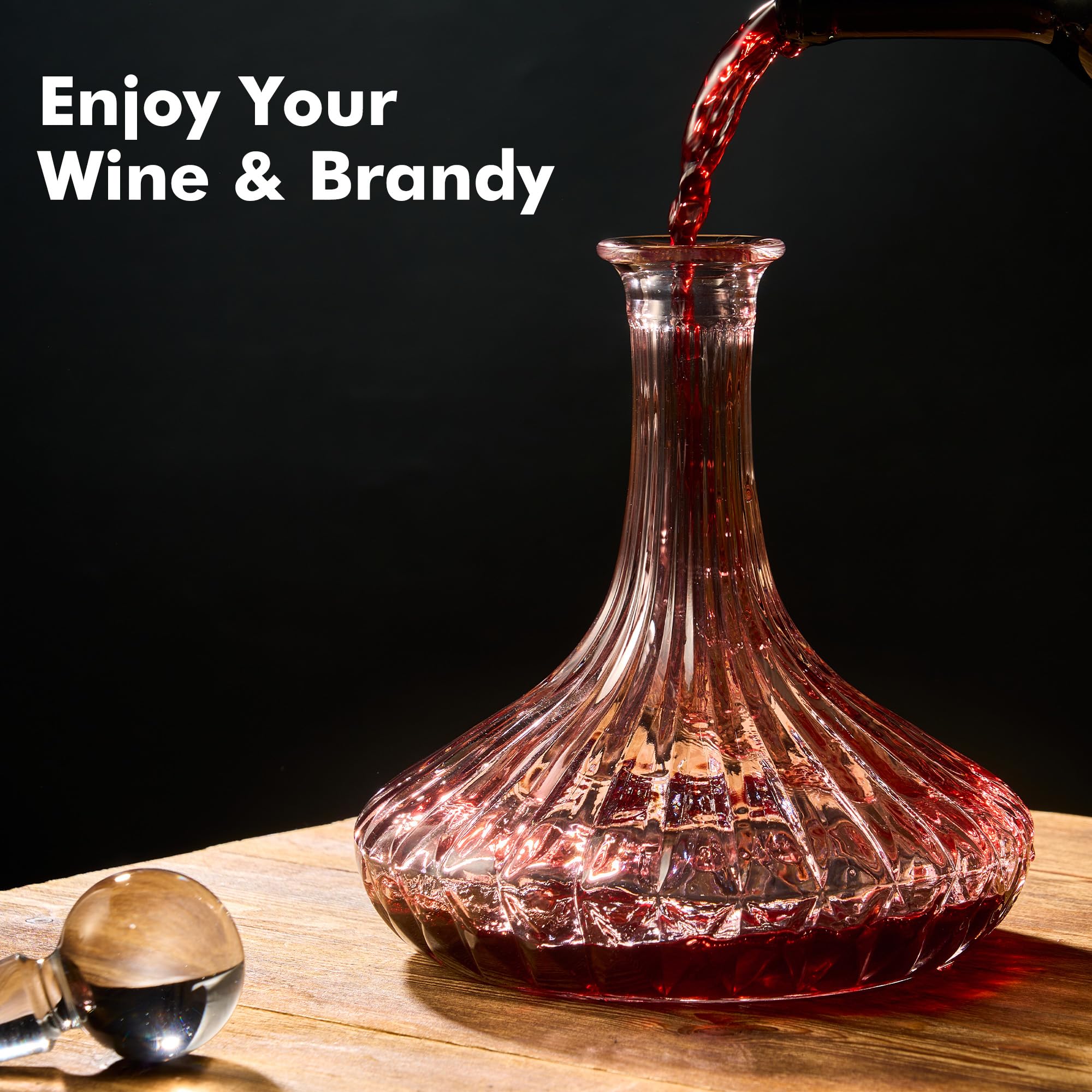 Lily's Home wedding or birthday decanter offers a refined gifting option.