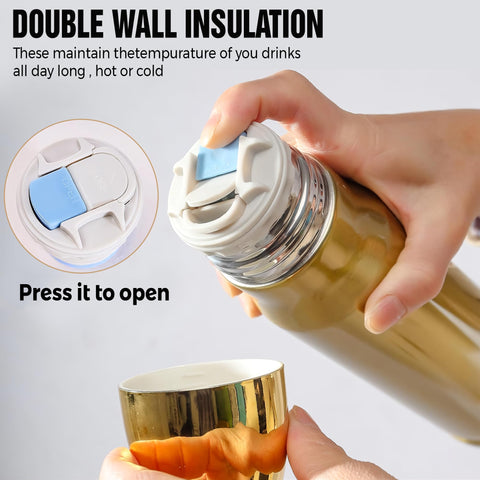 Limima vacuum-insulated tumbler preserves beverage temperature for hours on duty.