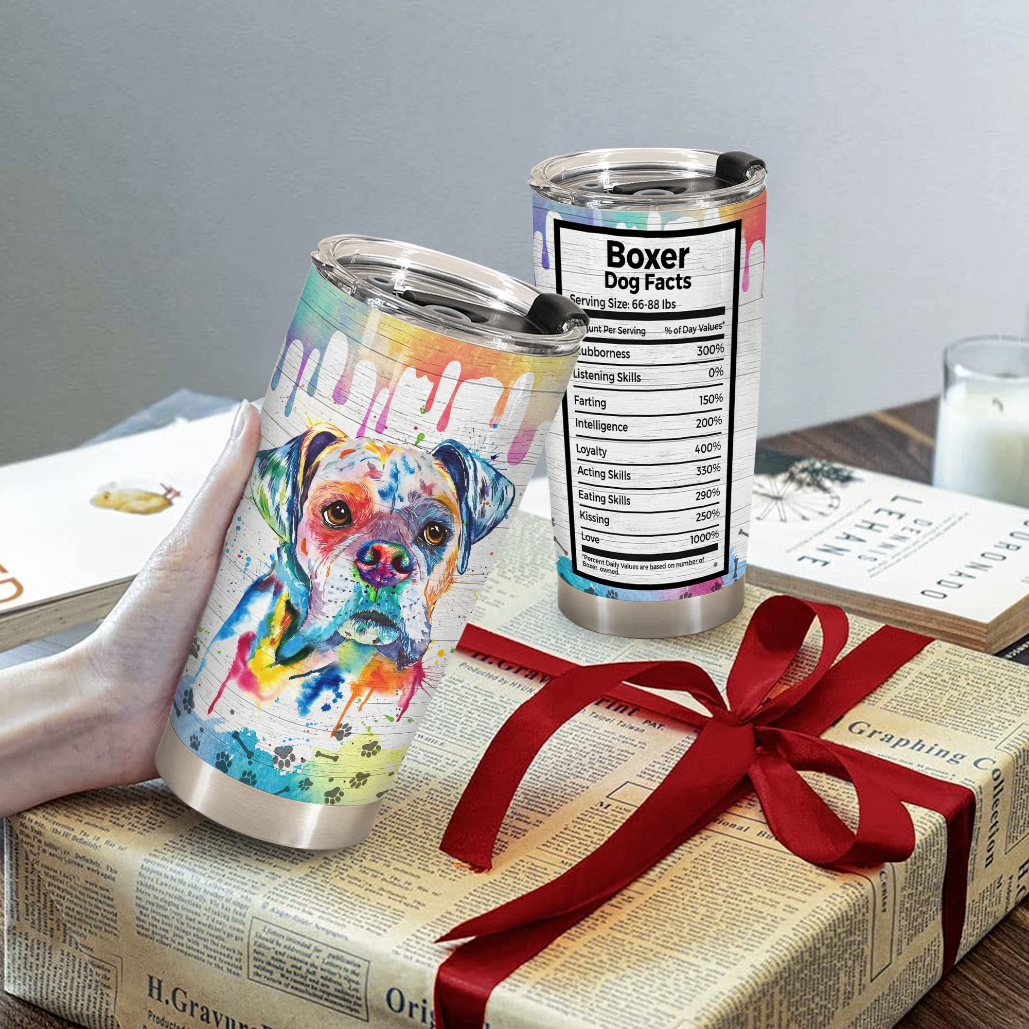 Limima ideal gift for boxer dog lovers at birthdays or holidays.