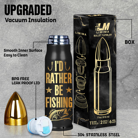 Limima 17oz tumbler capacity, perfect for a day on the water.